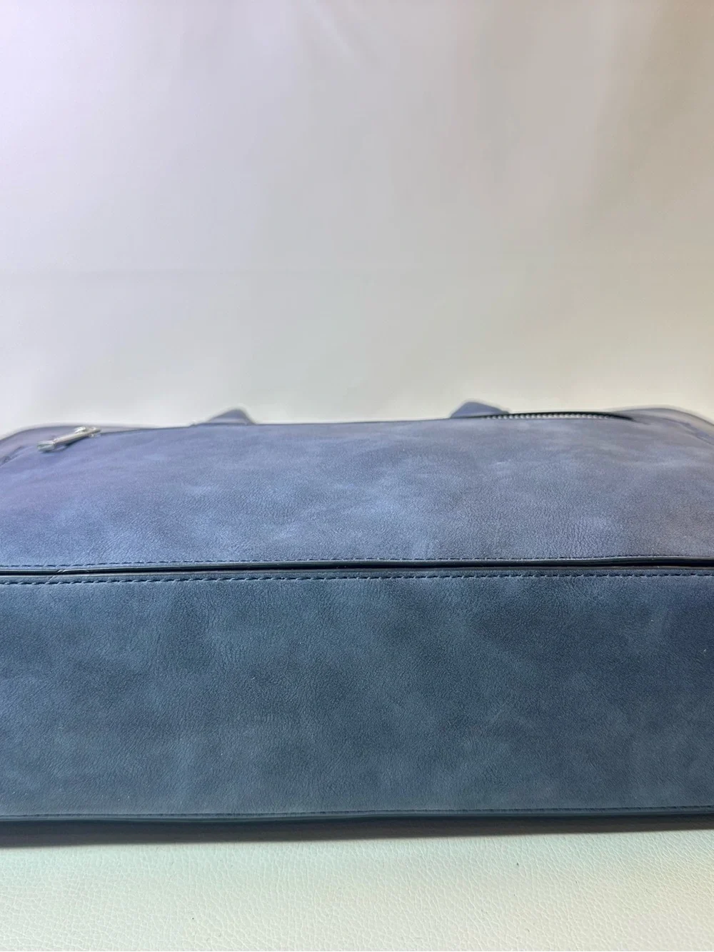 New Men’s Alfani Blue Messenger Bag/Briefcase